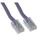 CableWholesale Cat 6 Bootless Cables - Purple - 5 ft.