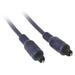 Cables To Go 0.5m Velocity Toslink Optical Digital Cable - Black