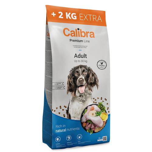 12 kg Calibra Dog Premium Line Adult Huhn Hundefutter trocken