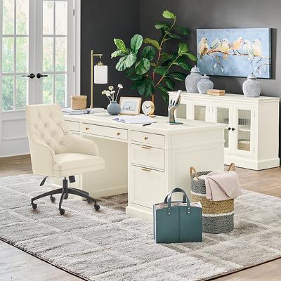 Emerson Desk - Antique White - Grandin Road