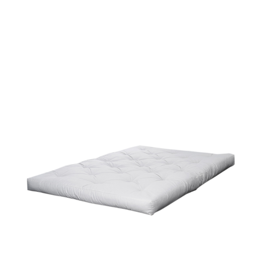 Futonmatratze KARUP DESIGN "TRIPLE LATEX 200X200", weiß, B:160cm L:200cm, Obermaterial: 100% Baumwolle, Matratzen, Matratze aus Baumwolle und Wolle mit einem Kern aus Latexschaum Image