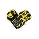 BENLEE Boxhandschuhe aus Kunstleder und Textil Panther Gloves Yellow/Black/Blue 08 oz