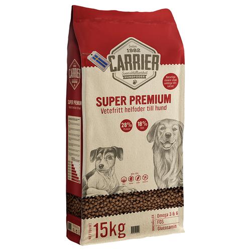 2 x 15 kg Carrier Super Premium Hundefutter trocken