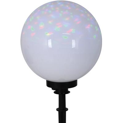 Kugelleuchte NÄVE "Ball", weiß, H:71,00cm Ø:40,00cm, Lampen, Kunststoff, weiß/opal, D: 40cm, Spieß schwarz, exkl. 1 x E2