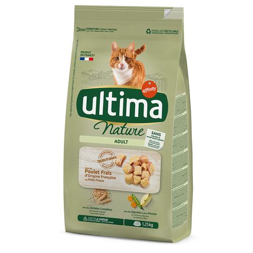 2x 1,25kg Ultima Cat Nature Huhn Katzenfutter trocken