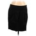 Banana Republic Casual Skirt: Black Solid Bottoms - Women's Size 12