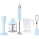 Smeg 50's Retro HBF22PBUK Hand Blender - Pastel Blue