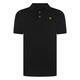 Lyle & Scott Boys Classic Short Sleeve Polo Shirt - Black, Black, Size 10-11 Years