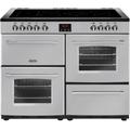 Belling Farmhouse 110E Silver 110cm Ceramic Range Cooker