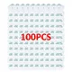 100/50PCS Self Adhesive Replacement Tens Electrode Pads EMS Muscle Stimulator Electric Digital