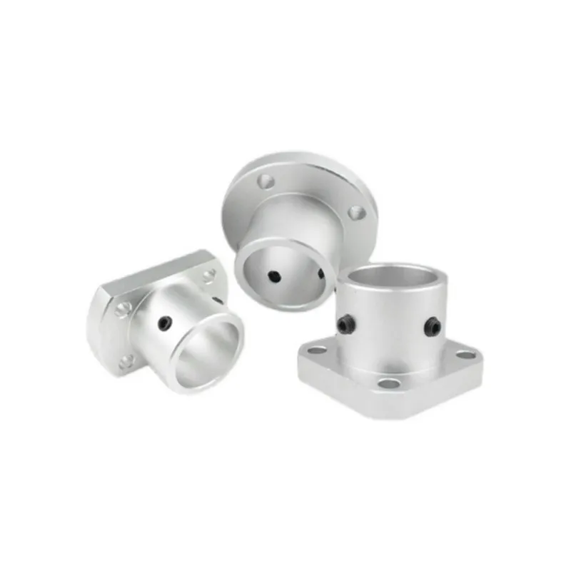 1PCS Langarm Runde Flansch Mount Typ Welle Unterstützt Linear Motion Automatisierung Komponenten Auf Lager Image