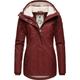 Ragwear Winterjacke Damen rot, M