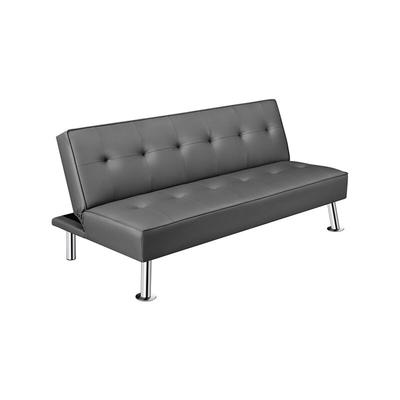 Couch Schlafsofa Klappbett Bettsofa Klappsofa Gästebett Rückenlehne neigbar 105°/140°/180°, 166,5 x Image