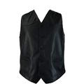 Unicorn London Mens Real Leather Waist Coat Black (Medium)