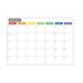 SDJMa Magnetic Dry Erase Calendar for Fridge - Monthly Calendar for Refrigerator Magnet Weekly Planner with Notepad for Family Kitchen Planning Boardï¼Œ16.5 x 12 ï¼ˆ3 typesï¼‰