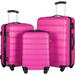 Luggage Sets 3 Piece Suitcase Set 20/24/28, Carry on Luggage Airline Approved, Hardside Suitcase with Spinner Wheels & TSA Lock