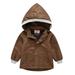 Toddler boy clothes Boys Girls Lightweight Breathable Raincoat Waterproof Hooded Rain Jacket Windbreaker Easy To Fold Detachable Hat Coat Fragarn