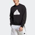 Sweatshirt ADIDAS SPORTSWEAR "FUTURE ICONS BADGE OF SPORT" Gr. XL, schwarz-weiß (black, white) Herren Sweatshirts