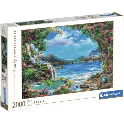 Puzzle CLEMENTONI "High Quality Collection, Paradies auf Erden", bunt, Puzzles, KinderB:98cm H:67cm, Made in Europe, B:98cm H:67cm