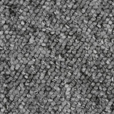 Teppichboden BODENMEISTER "Astano, Schlinge, Made in Netherlands", grau (hell, grau), B:500cm H:6mm L:900cm, Polypropylen, Teppiche, meliert, Breite 400 oder 500 cm, Wohnzimmer, Schlafzimmer