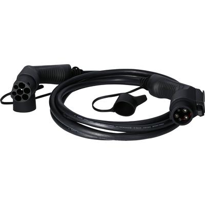 KS TOOLS efuturo Spiralladekabel Typ 2 auf 1 Stecker Ladekabel, Elektrofahrzeug 230V für NISSAN PEUGEOT CITROEN PIAGGIO VW SMART MERCEDES-BENZ THINK R Image