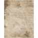 White 36 x 24 x 0.25 in Area Rug - Samad Rugs Artist Nouveau Rectangle Abstract Hand-Knotted Silk/ Area Rug in Gray/Brown Silk/ | Wayfair