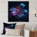 Latitude Run® Blue Lily Dreams II - Floral Lily Wall Decor Canvas in White | 36 H x 36 W x 1.5 D in | Wayfair 9A68F9782CF54AAD9D72AF20A1074542