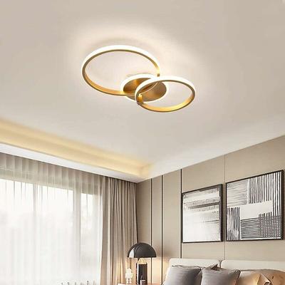 Comely - Moderne led Deckenleuchte, 42W 3500LM Runde Deckenleuchte, led Kronleuchter Aluminium und Image