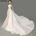 Weiß High Fashion Hochzeit Kleid für Barbie Puppe Kleidung Großen Abend Kleider Party Kleid