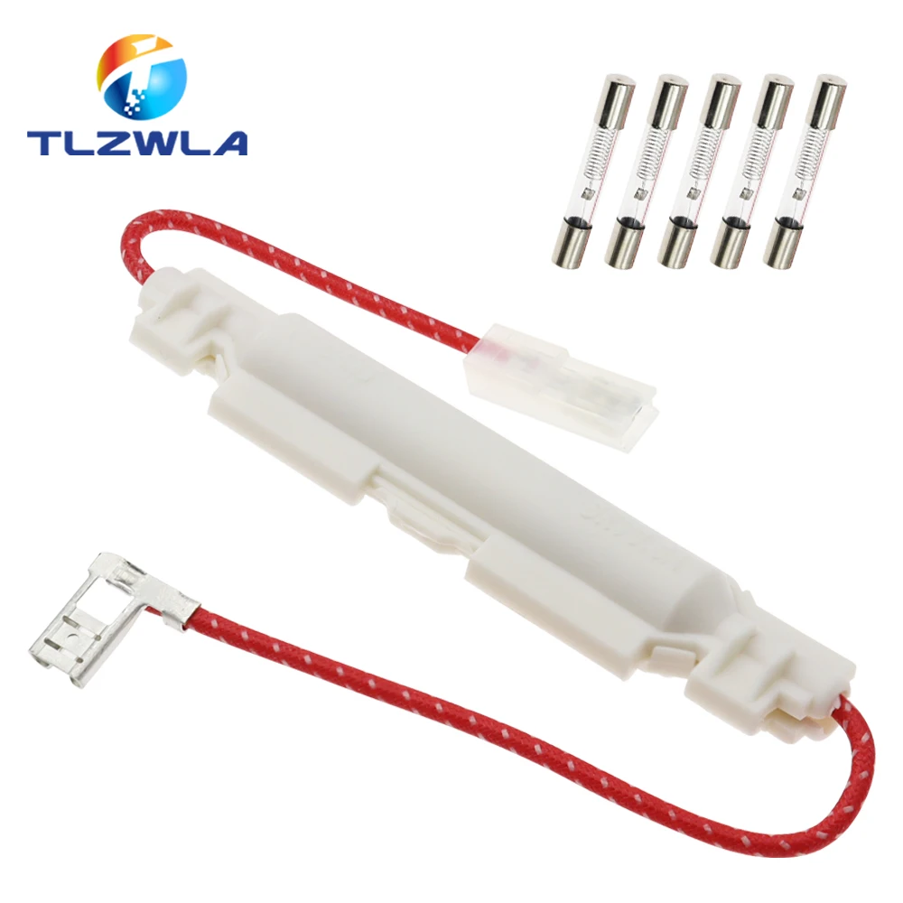 5KV 0,85A 850mA 0,9A 900mA 0,8A 800mA 0,75A Hochspannungssicherung für Mikrowellenherde Universalsicherungshalter Mikrowellenherde Par Image