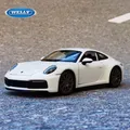 Welly 1:24 Porsche 911 Carrera 4S Coupe Legierung Sport Auto Modell Gießt Druck Metall Spielzeug