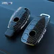 ABS Carbon Fiber Style Car Key Case Cover Shell Fob For Mercedes Benz A B C E S Class W204 W205 W212
