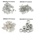 Metal sealed miniature bearings various sizes 10 pieces free shipping mr52-74-85-148 3*6*2.5 4*7*2.5