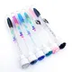 50Pcs Customized Lash Brush Tubes Private Logo Mascara Wands Reusable Eyebrow Brush Spoolies Tube