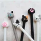 Lovely Cats Gel Pen Rollerball Pen Writing Stationery Black Ink 0.5mm