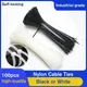 Cable Ties Nylon Self-locking Binding Plastic Cable Zip Tie 100Pcs black 5x300 Fastening Ring 3x100