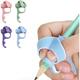 4 Pcs Pencil Grips for Kids Handwriting Ergonomic 5 Fingers Pencil Grip Pencil Grippers for Kids Handwriting Prevent Finger Soreness Pencil Holder for Kids for Preschool Homeschool Kindergarten