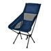 Portable Folding Camp Chairs for Garden Outdoor Backpacking Hiking Travel Picnic Fishing Beach Navy Blue