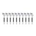 10Pcs 10 Degree Golf Tees Golfing Tees with Direction Indication Golf Club Tools Golf Equipment Golf Ball Holder for Women Men Outdoor Sports