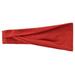 wofedyo Scarfs for Women Men s And Women s Same European And American Plain Sports Headband Yoga Headband Running Headband Sweat Absorbing Headband Hair Band Head Scarf for WomenRed