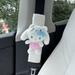 Sanrio Cinnamoroll Hello Kitty Kuromi Car Seat Belt Protector Cartoon Style Car Shoulder Pads Car Interior Cute Decorations