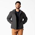 Dickies Men's Duck Canvas High Pile Fleece Lined Jacket - Rinsed Slate Size 2Xl (TJ360)