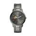 Men's Fossil Gray Wisconsin-Stevens Point Pointers Minimalist Three-Hand Smoke Watch