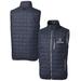 Men's Cutter & Buck Anthracite PGA TOUR Volunteers Big Tall Rainier PrimaLoft Eco Insulated Full-Zip Puffer Vest