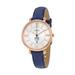 Women's Fossil Gold/Navy Saint Louis Billikens Jacqueline Leather Watch