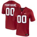 Men's Nike Cardinal Stanford Football Custom Game Jersey