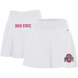 Women's Champion White Ohio State Buckeyes 2-Hit Fan Skort