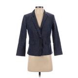 The Limited Blazer Jacket: Short Blue Jackets & Outerwear - Women's Size X-Small