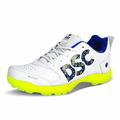 DSC Beamer Cricket Shoes | Fluro Yellow/White | for Boys and Men | Light Weight | Durable | 9 UK, 10 US, 43 EU