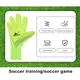 Gants de gardien de but gants de gardien de but de football avec gants de gardien de but Fingersave